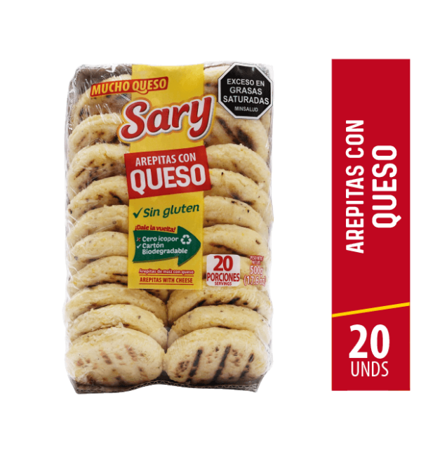 AREPITAS CON QUESO DOBLECREMA