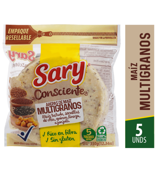AREPAS DE MAIZ MULTIGRANOS