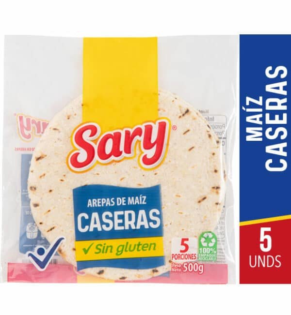 AREPAS DE MAIZ CASERAS