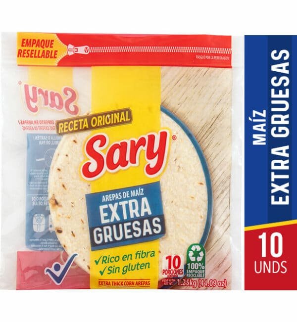AREPAS DE MAIZ EXTRAGUESAS